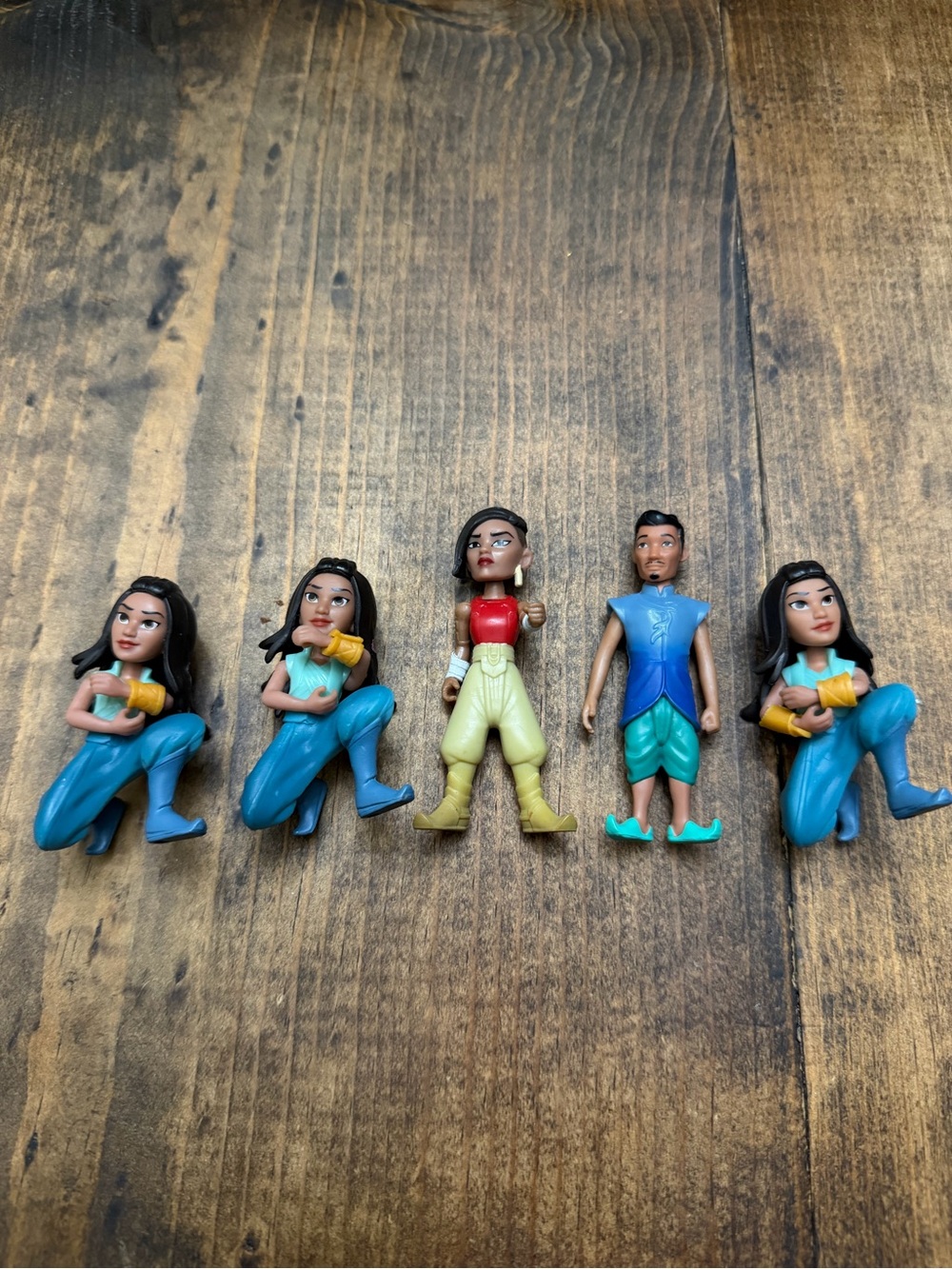 Disney Raya and the Last Dragon Figure Lot Raya Namaari Boun 5 Pieces